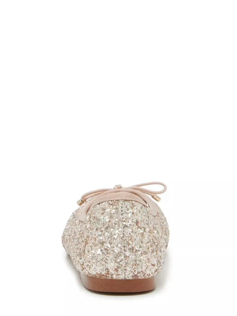 LIKE NEW Sam Edelman Girl’s Felicia Champagne Glitter Ballet Flats